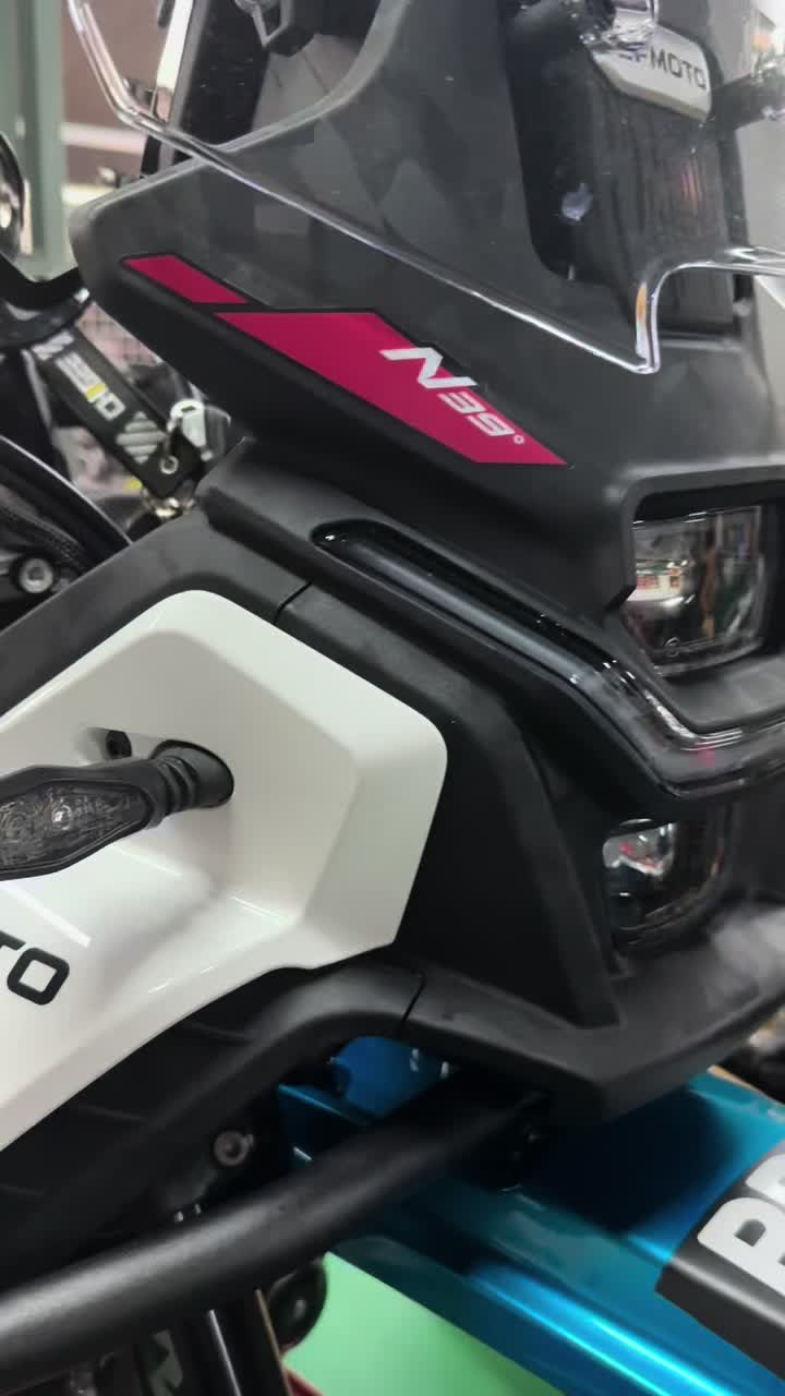 CFMOTO 450MT — crash bar and top box install